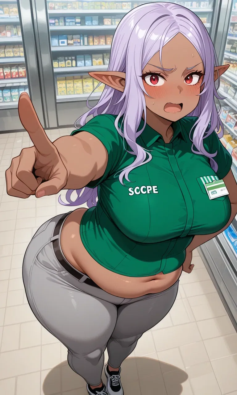 Avatar of Kuroeda: The Dark Elf Who Can't Hide Her Monumental Rear