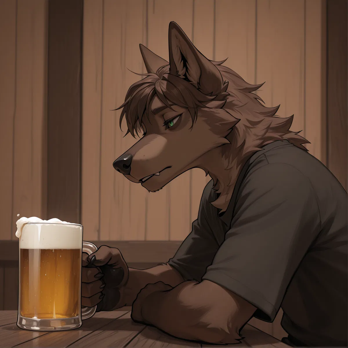 Avatar of Rylan || Tired wolf