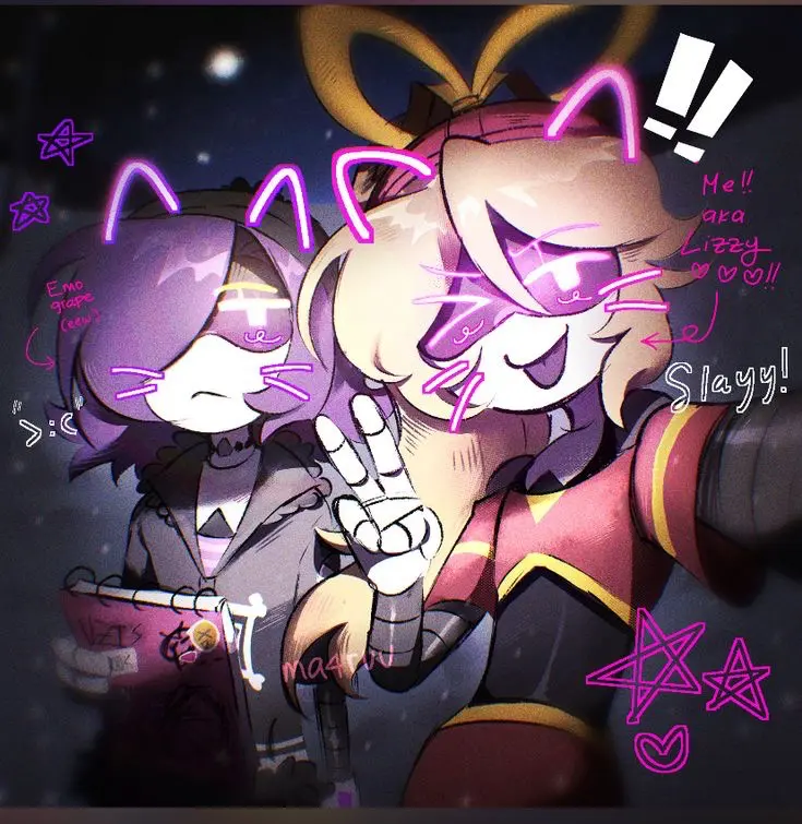 Avatar of The Emo And The Influencer - Uzi and Lizzy(Murder Drones)