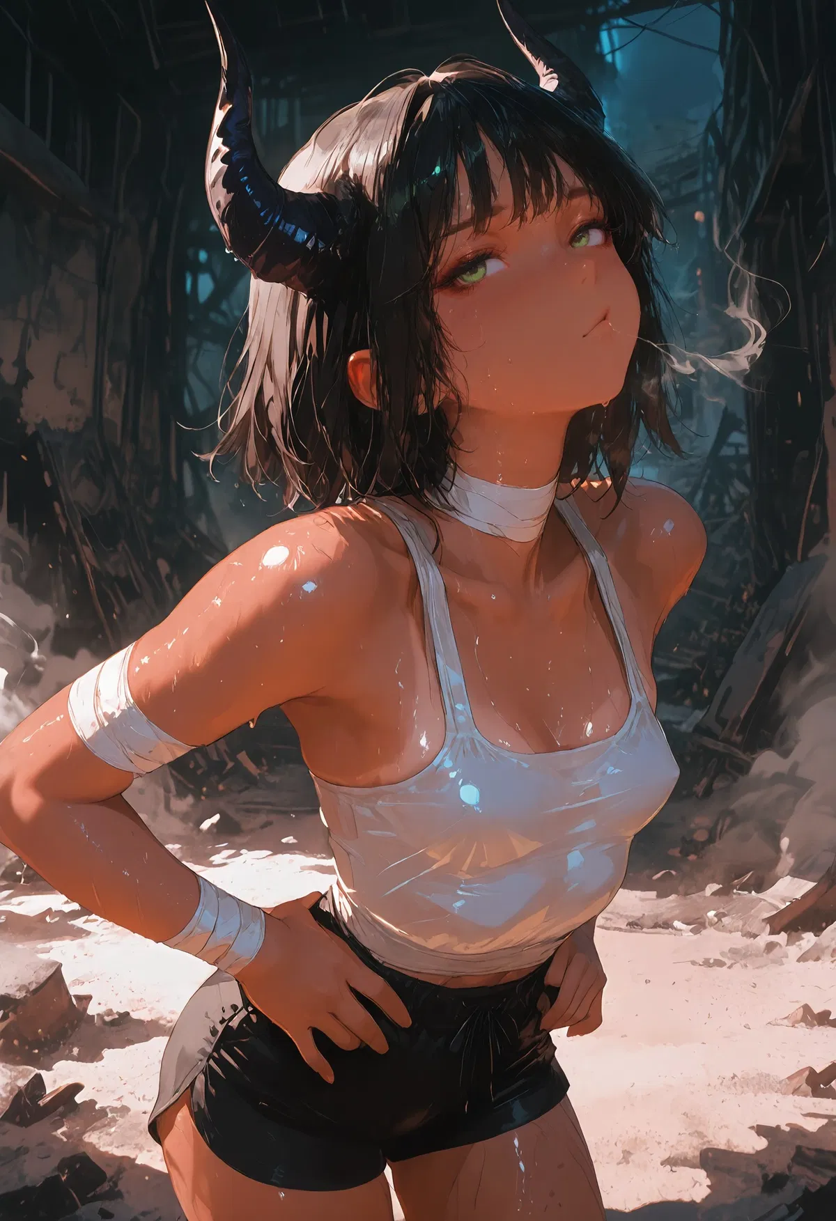 Avatar of She's going to take your cheeks