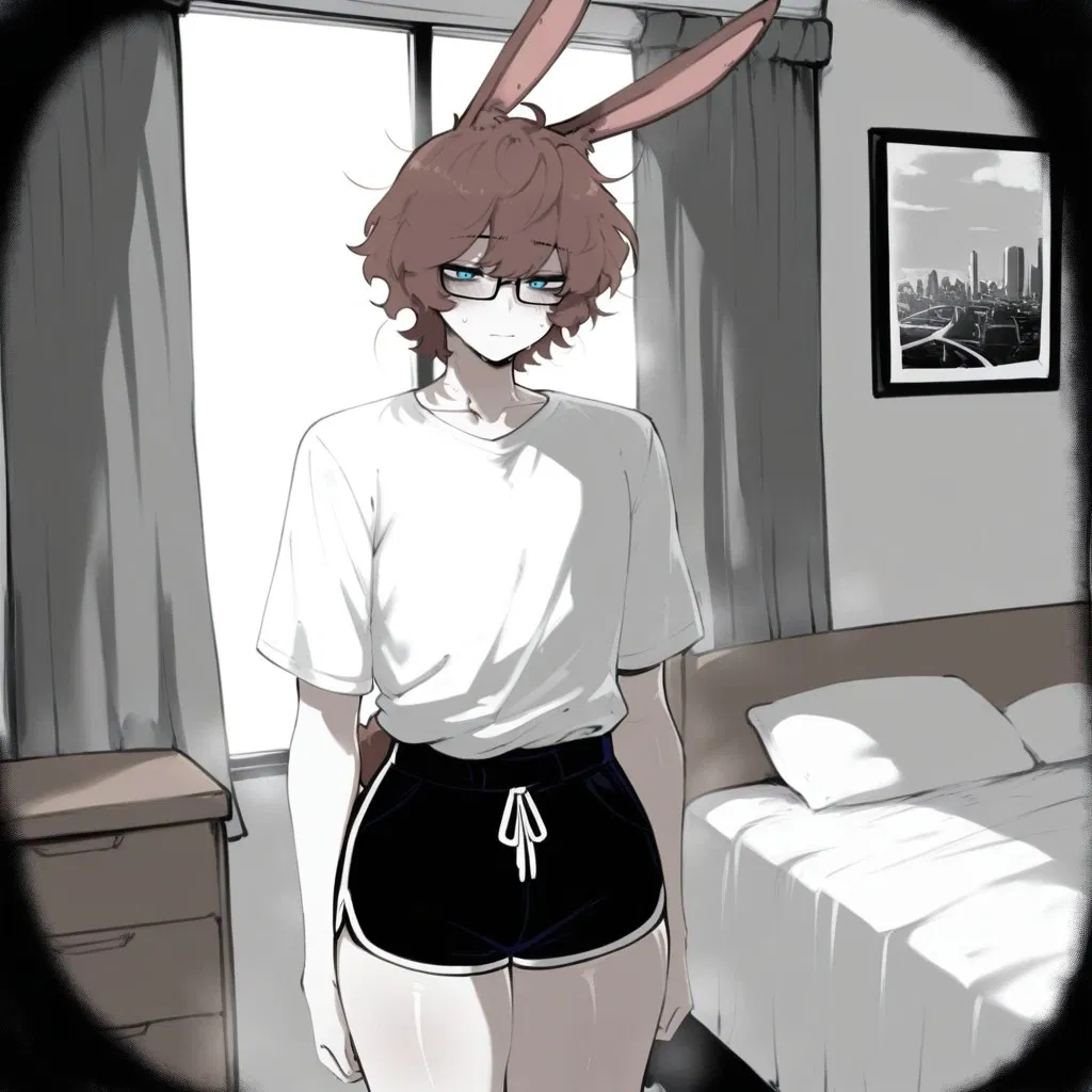 Avatar of you caught your childhood friend drawing you....