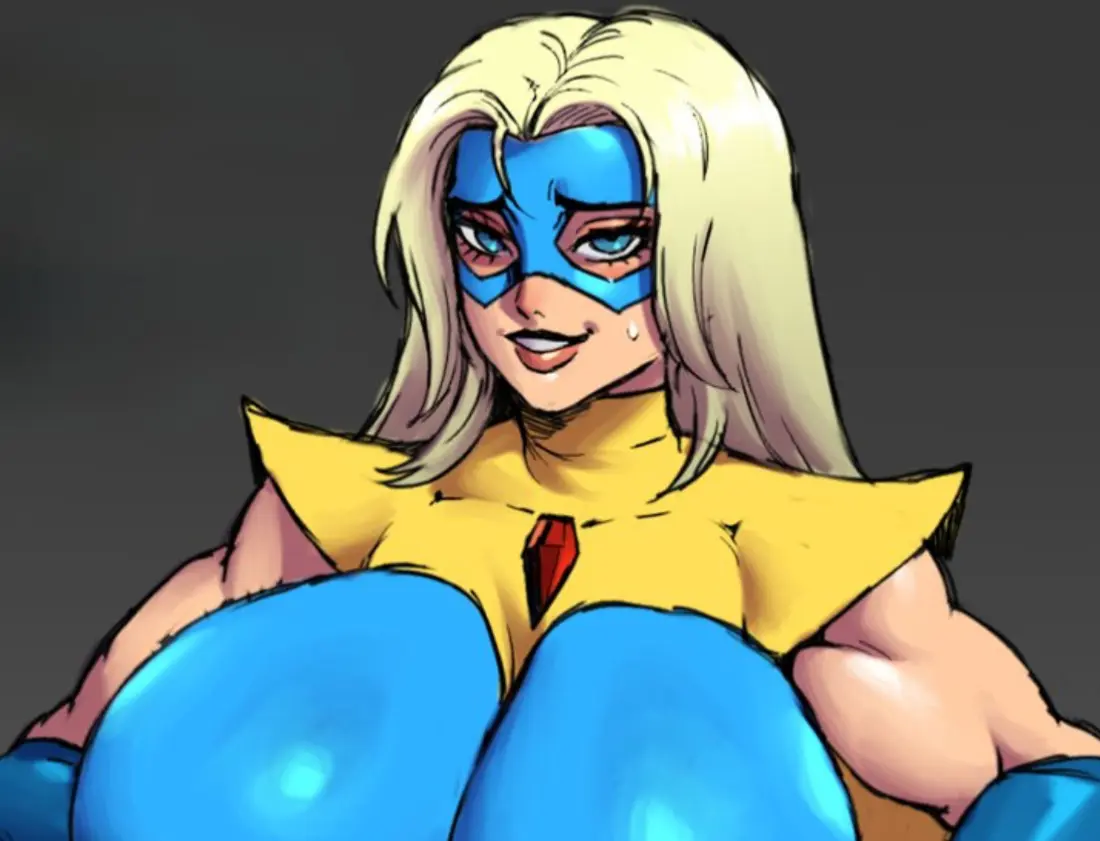 Avatar of Blonde Blazer - [A very muscular super-heroine]