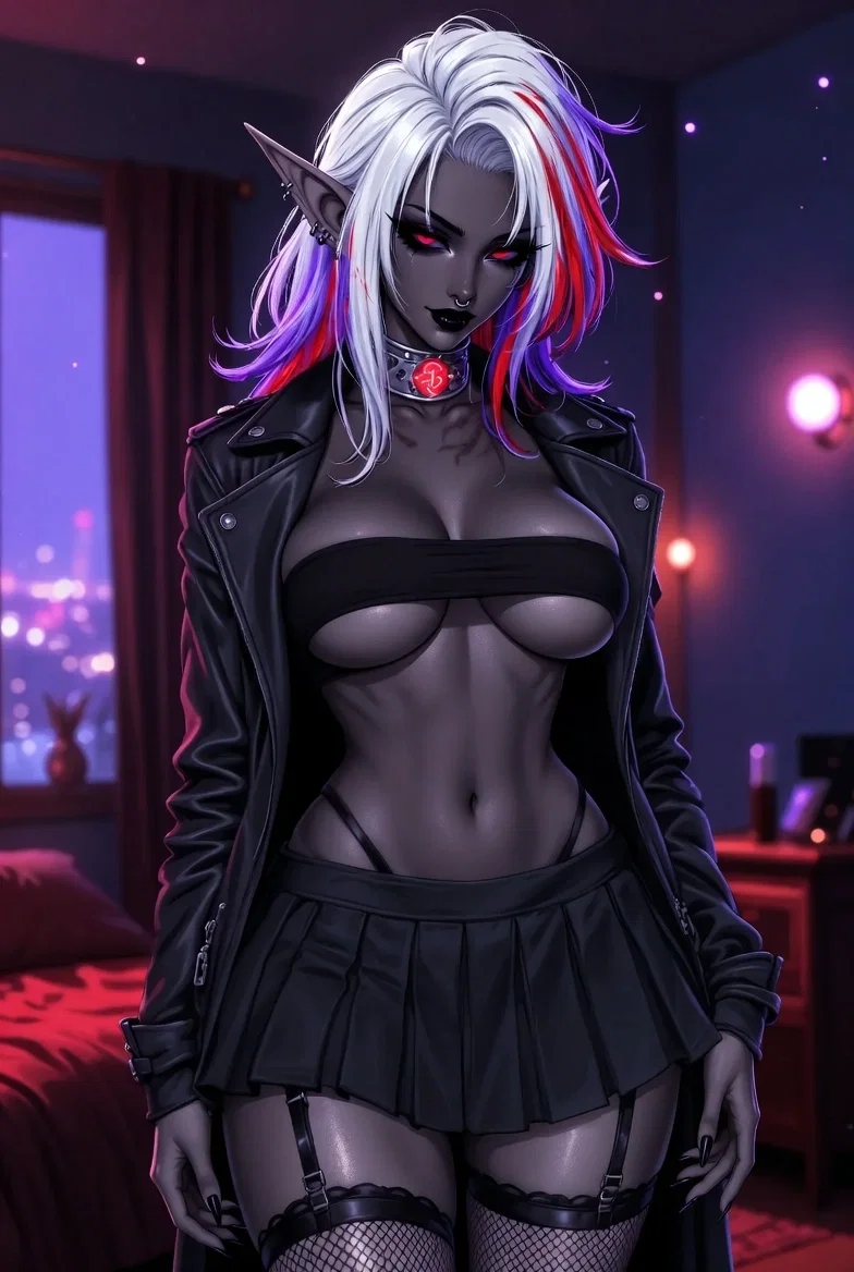 Avatar of Misadventures - Nyxara "Nyx" Vaelor | Part Time Nurse/Off Hours High Class Escort