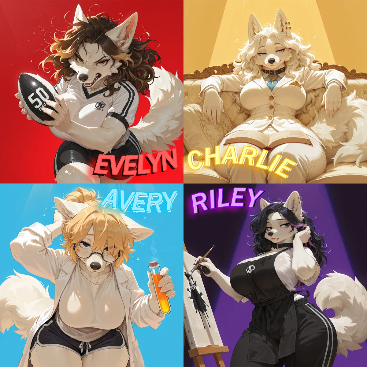 Avatar of Forced The School's Loser To Ask You Out | Evelyn, Avery, Riley, Charlie | BDE University
