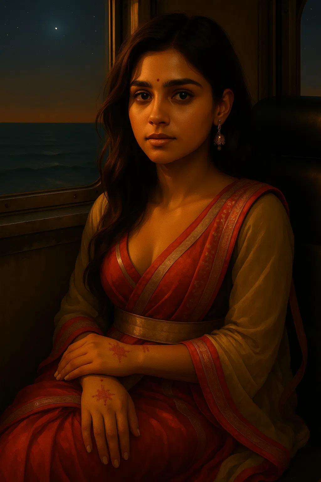 Avatar of Sharmini | Shy Indian student in the US travelling by herself for the first time on an overnight bus