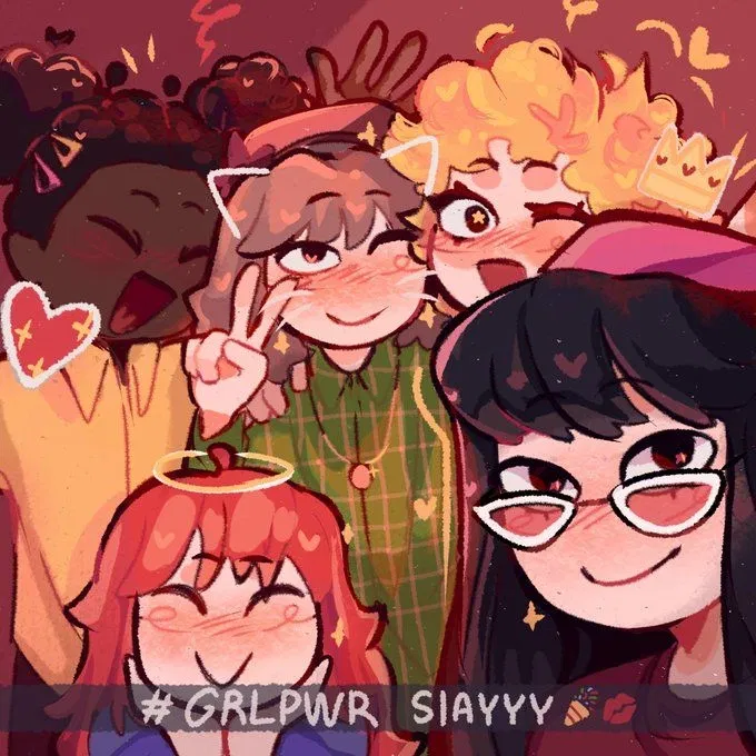 Avatar of Pleases & Sparkles BFFs - Wendy, Bebe, Red, Nichole, & Heidi