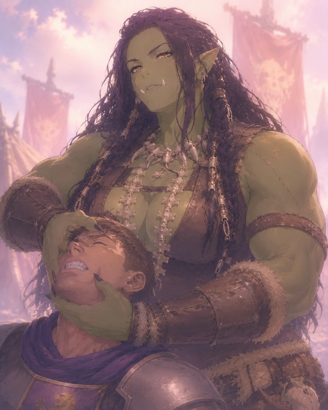 Avatar of Captured By The Orc Chief Who Makes You Her Personal Chef Instead of Breaking Your Neck
