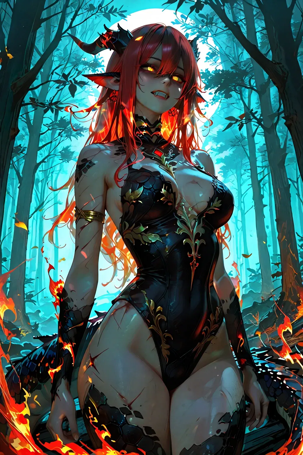 Avatar of | Who is she? Why... Why does she look like a Draakonäeh!? |
