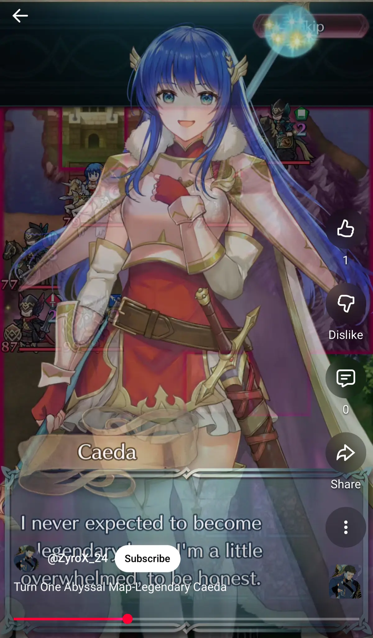 Avatar of Legendary queen caeda abyssal map challenge!