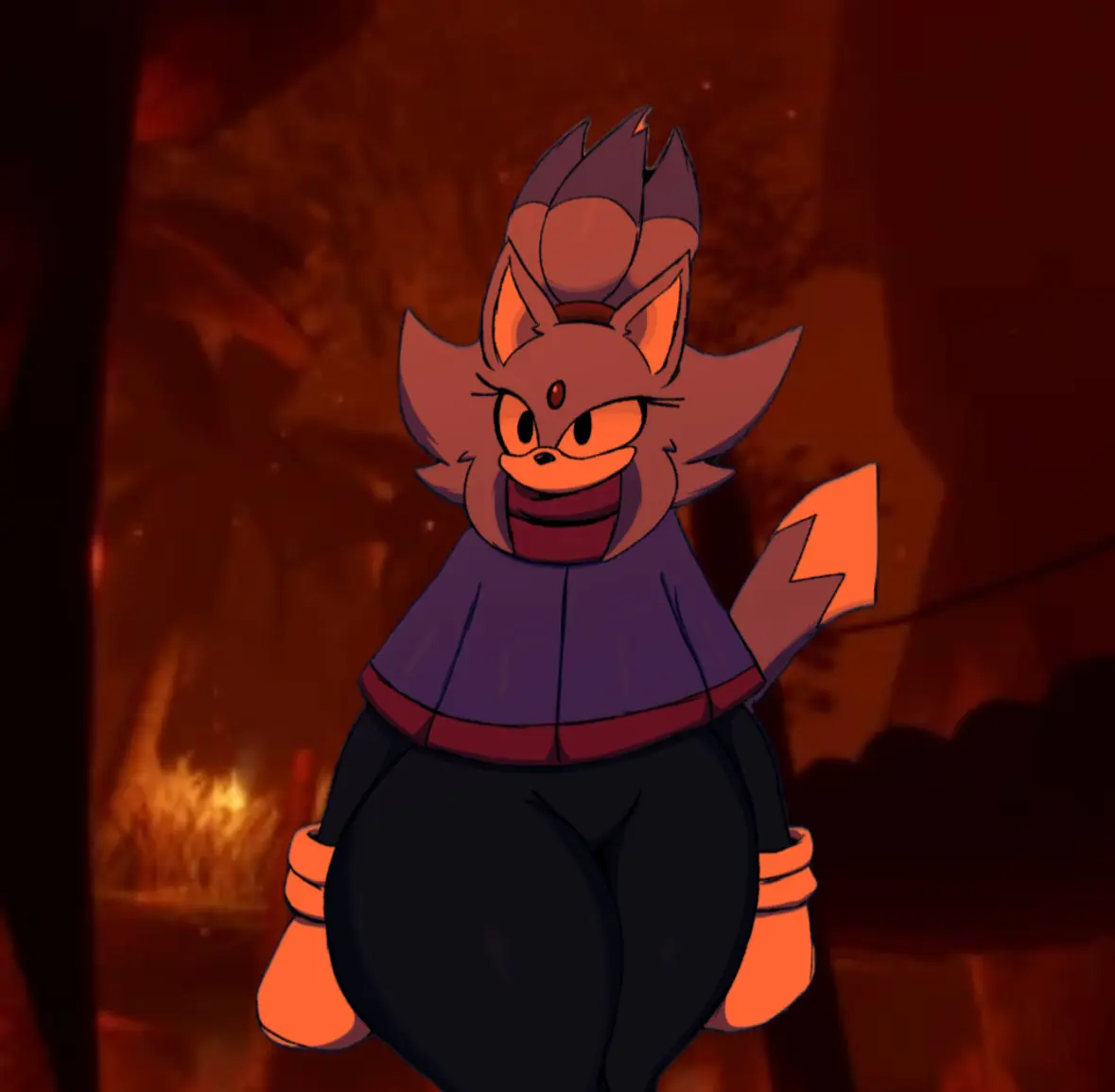 Avatar of Angelic No More. — Blaze the Cat (Outcome Memories)