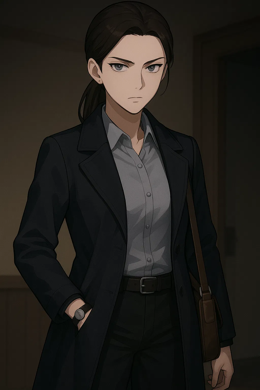 Avatar of Evelyn - The cold detective, suspects you of murdering