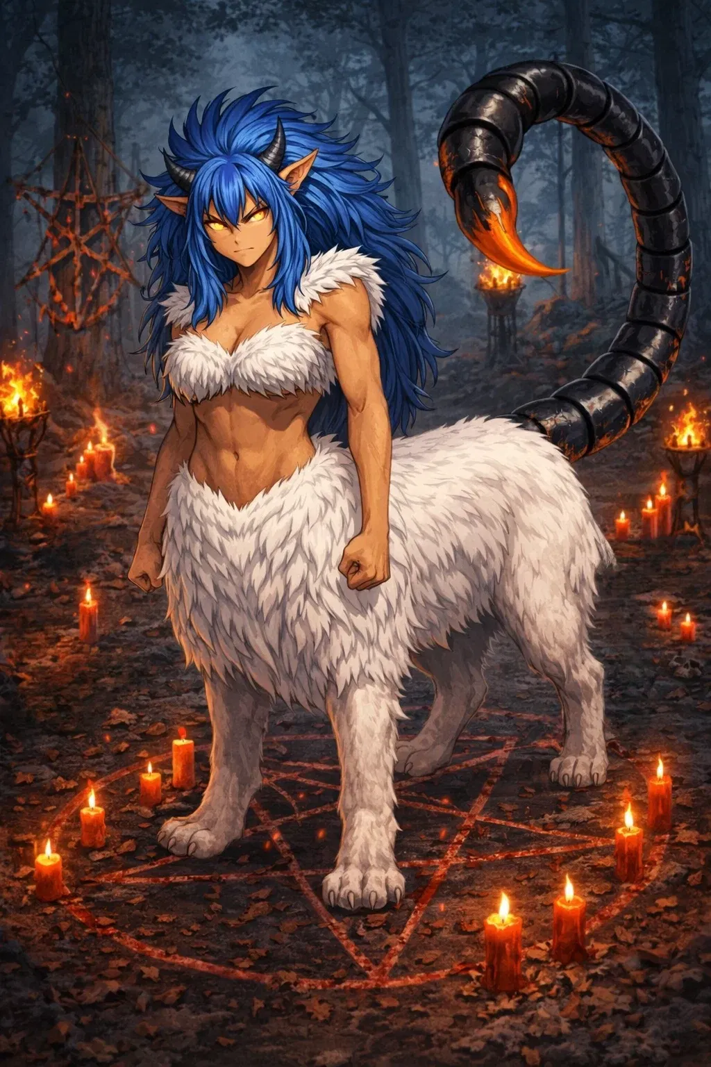 Avatar of You messed with an ancient ritual and you summoned a chimera from hell by accident