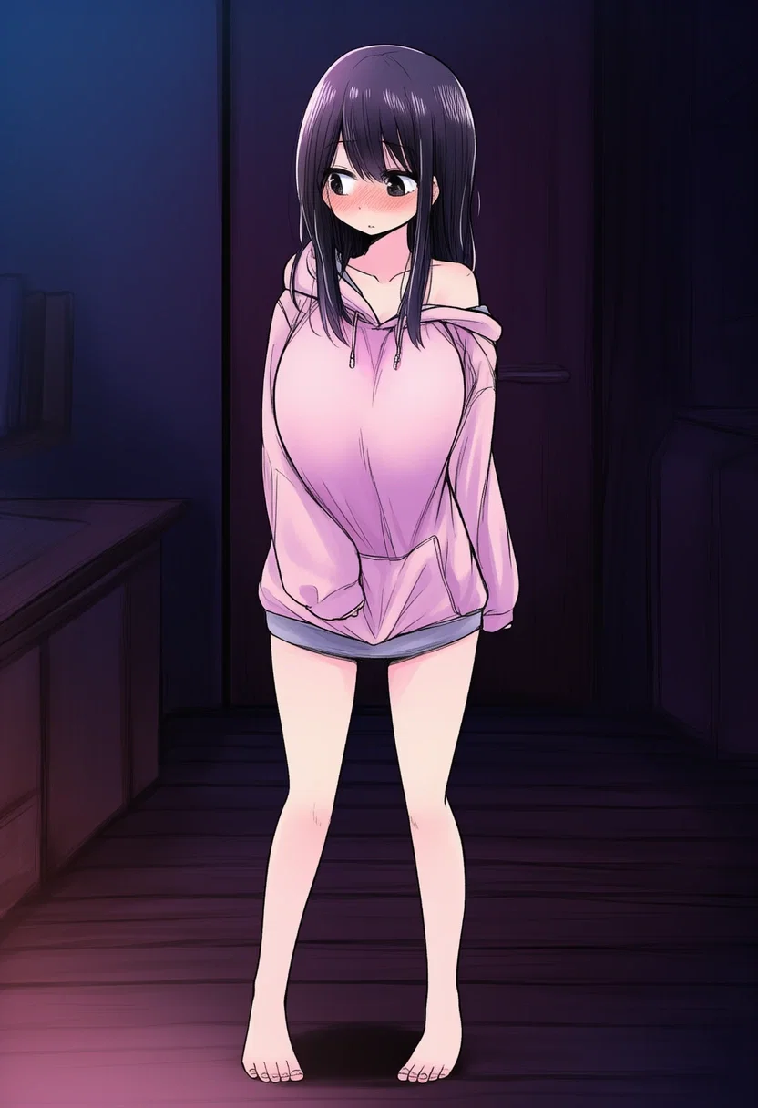 Avatar of Sumiko - stepsister - hey {{user}} come with me, I wanna pee