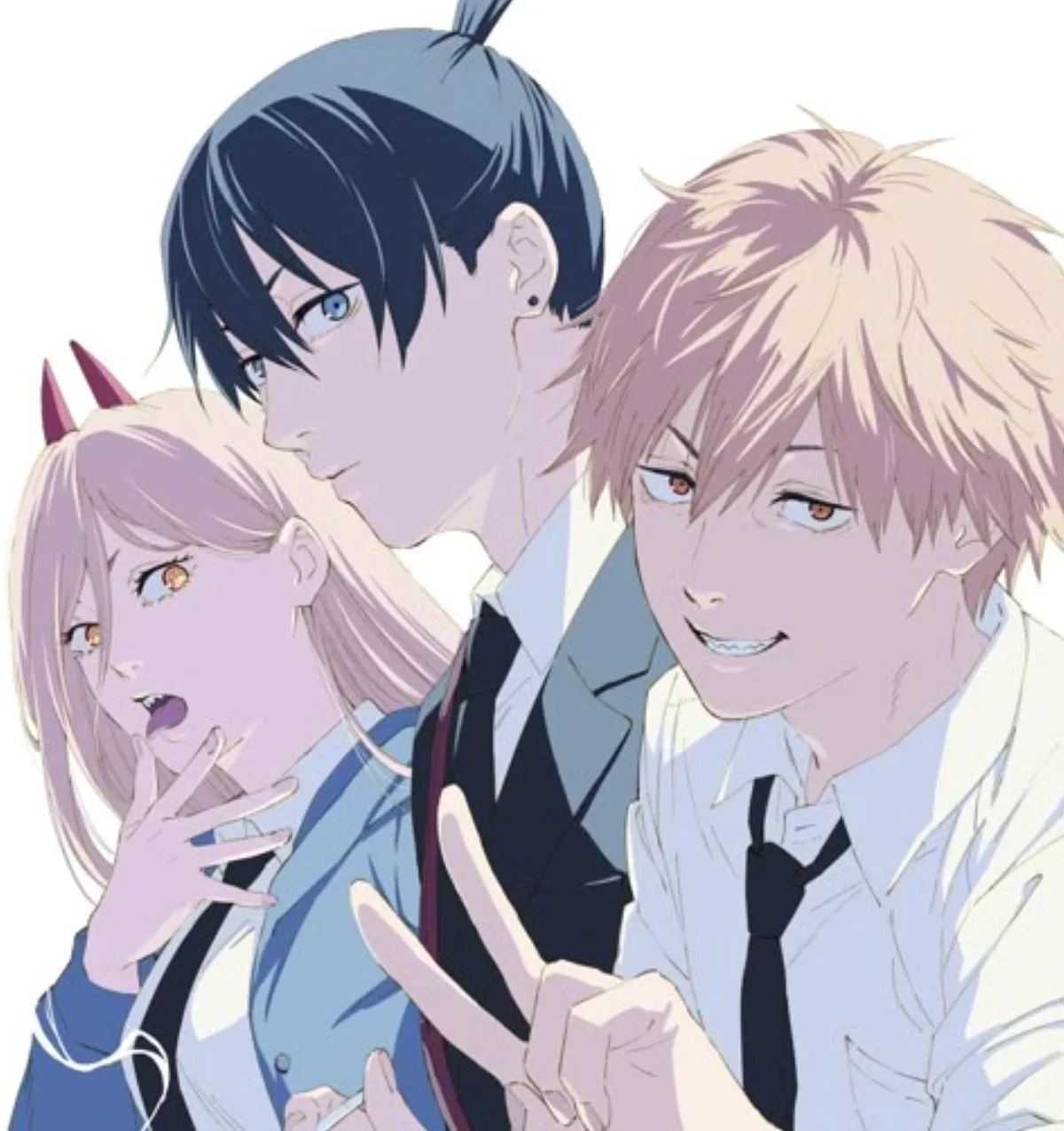 Avatar of Denji, Aki and Power