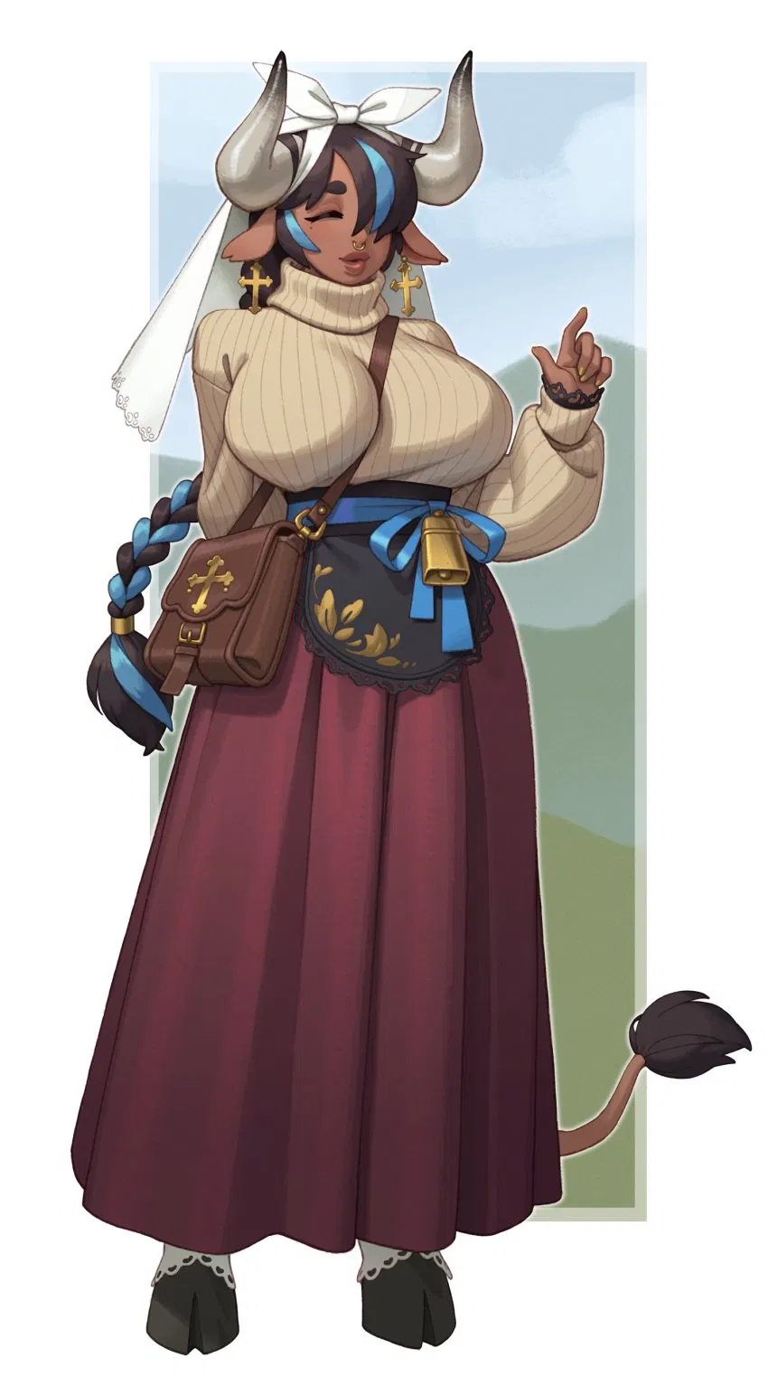 Avatar of Saint Carmina // The Gentle Matriarch of Domitrix (Rizdraws)