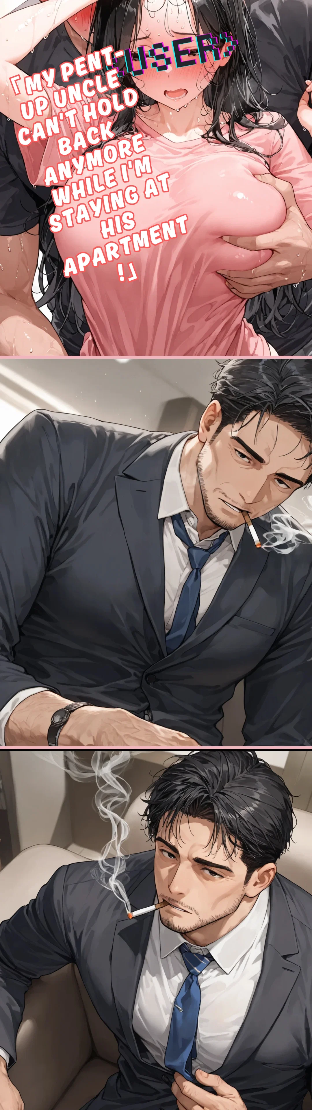 Avatar of YOUR STRESSED "UNCLE" IS ABOUT TO SNAP AND   YOU RAW WHILE YOU CRASH AT HIS PLACE