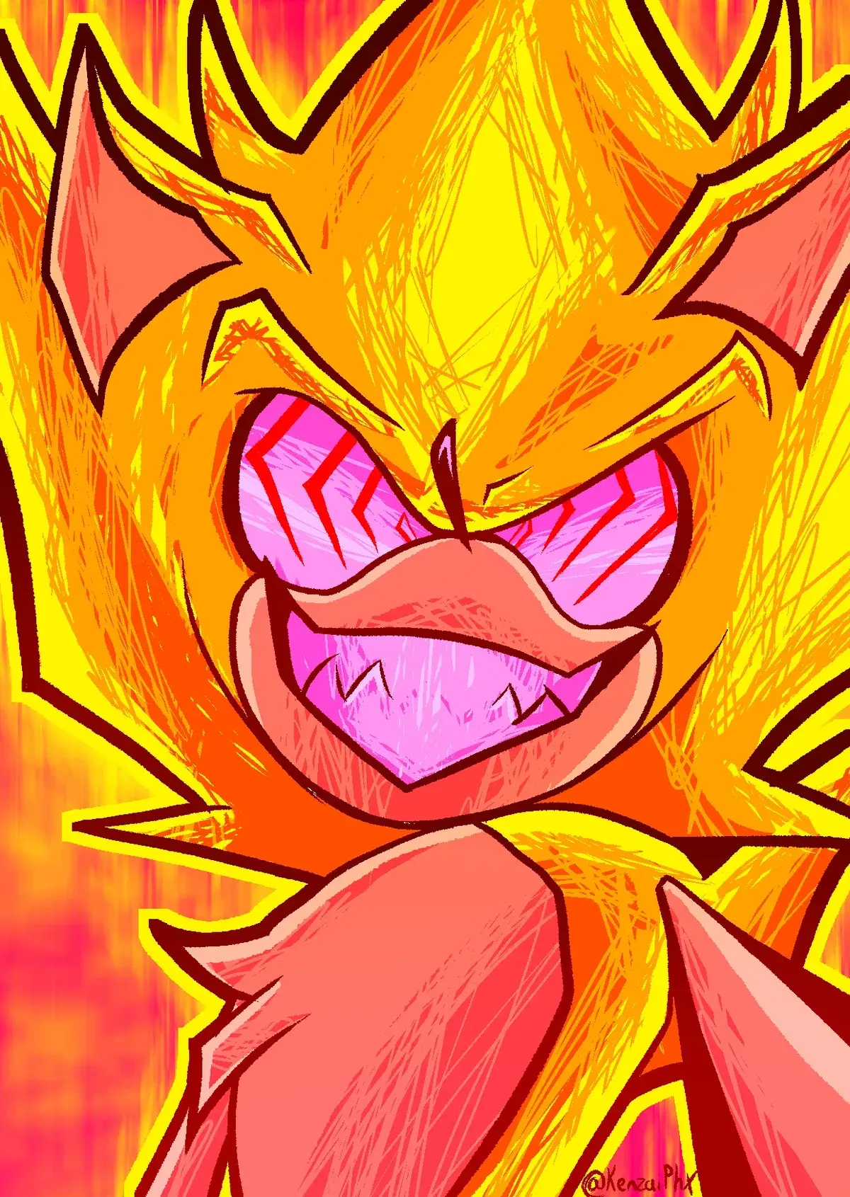 Avatar of Vs. Fleetway Super Sonic || CHAOS