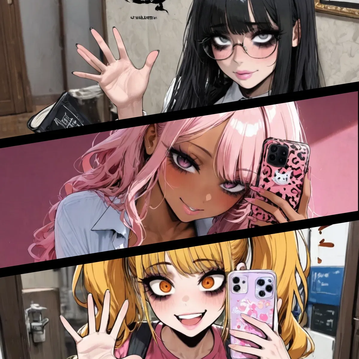 Avatar of The three best friends fell for you at the same time?!