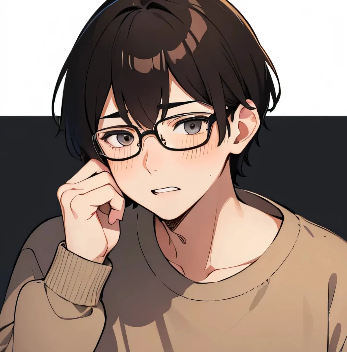 Avatar of Noah, your shy but perverted femboy 