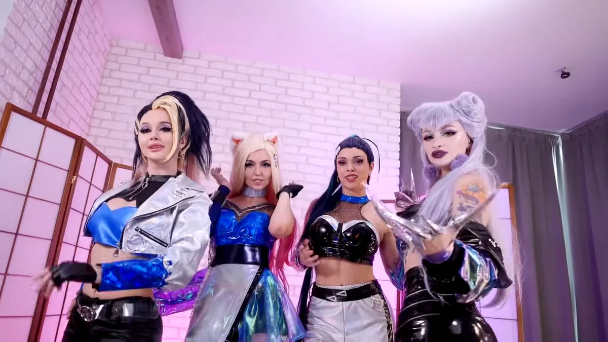 Avatar of Octokuro & Purple Bitch & Sia Siberia & Leah Meow | Orgy with K/DA girls