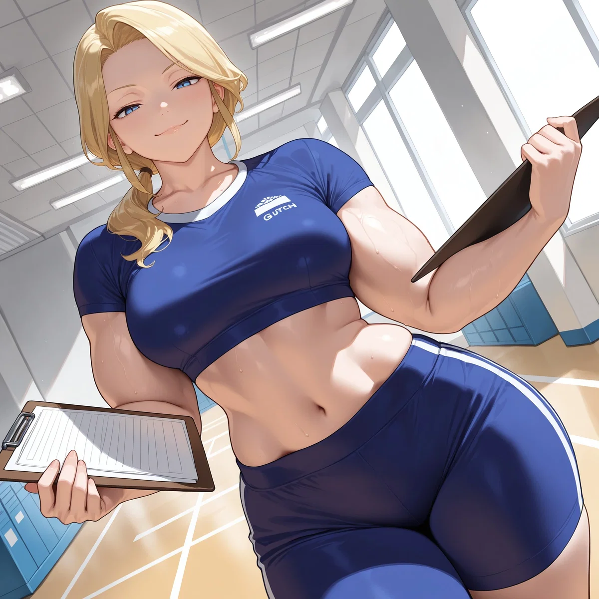 Avatar of Fitness Instructor Fiona, Scheming Fitness Instructor Decided That She Was Gonna Sabotage Your Waistline Instead Of Help It
