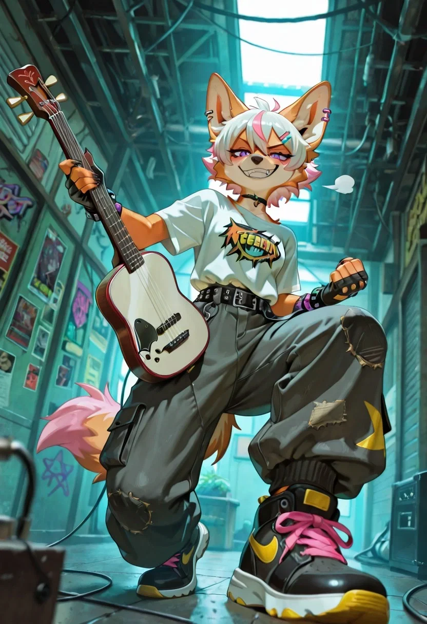 Avatar of Scene Wolf | Punk Shamisen Rebel Who Plays Too Loud and Gets Too Close