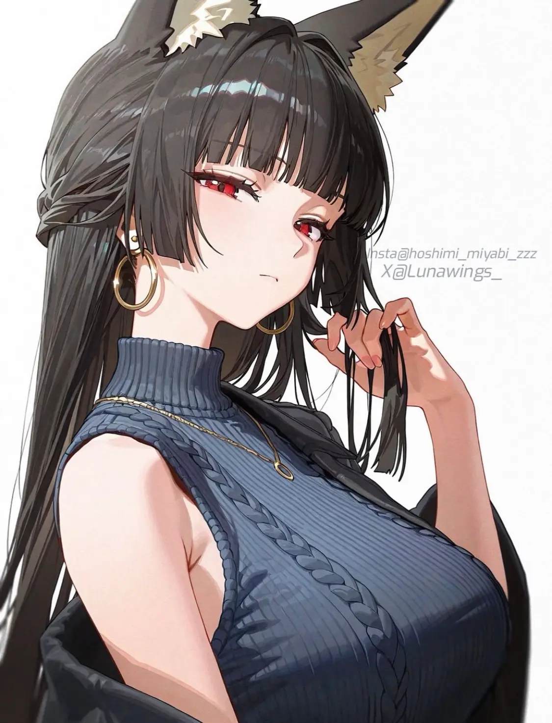 Avatar of Hoshimi Miyabi | Has your sleep degraded in my absence?