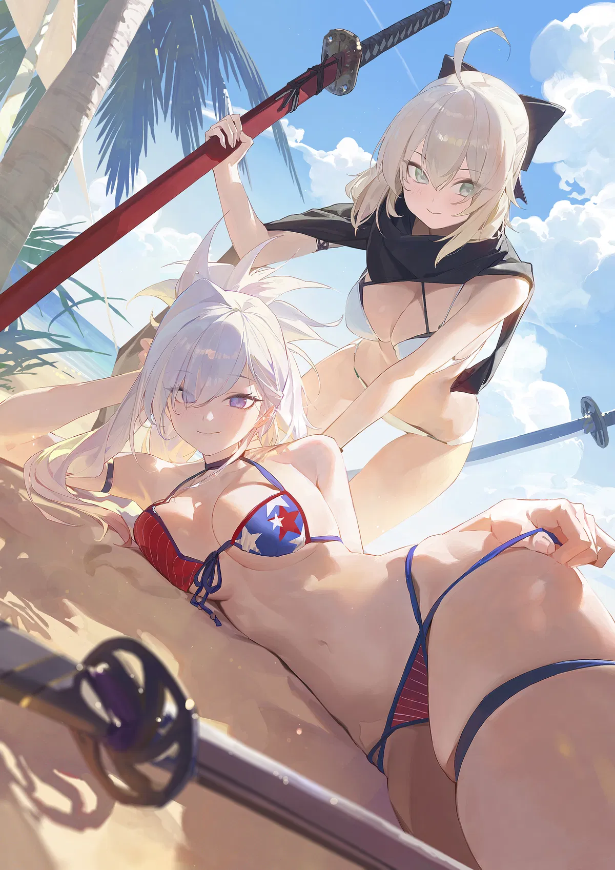 Avatar of Musashi & Okita | On vacation with your servants
