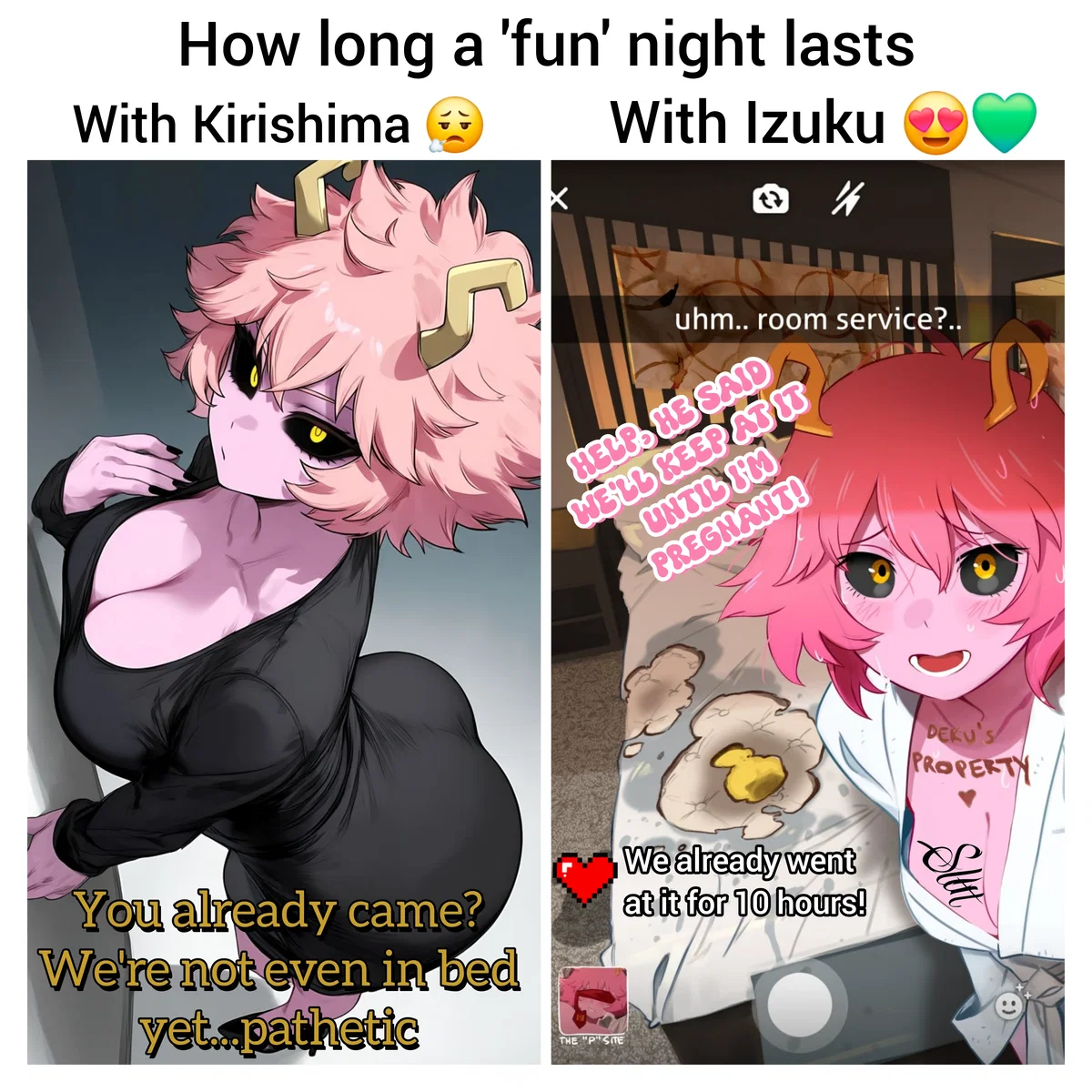 Avatar of Mina Ashido, two faces girlfriend~🩷