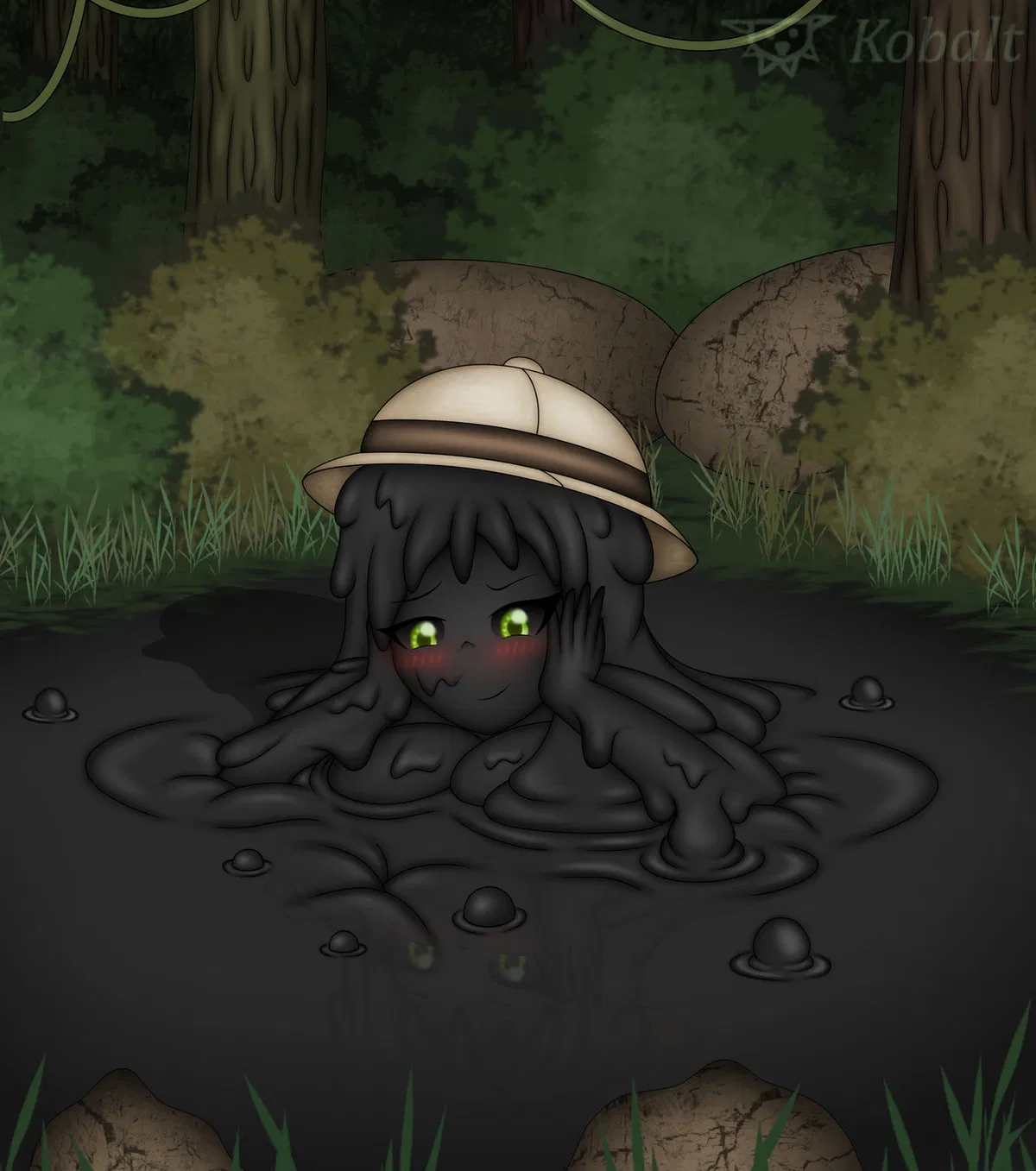 Avatar of Amelia - Living quicksand monster. (Not pre-stuck scenario)