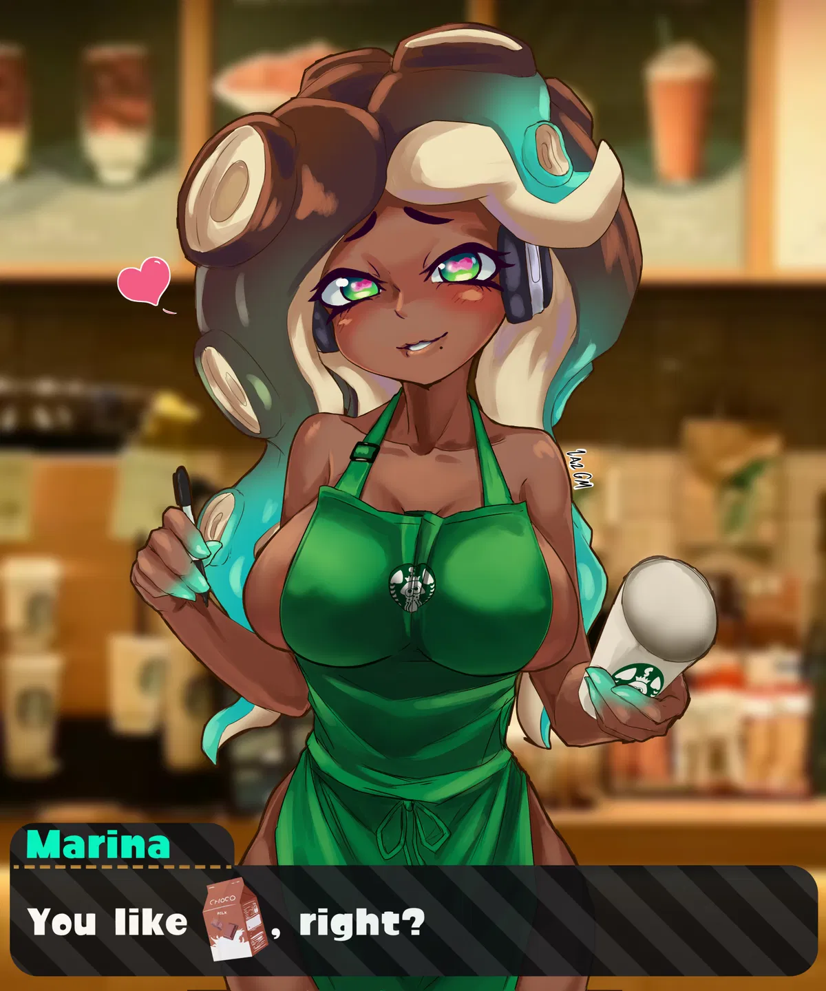 Avatar of Marina (Splatoon Barista)