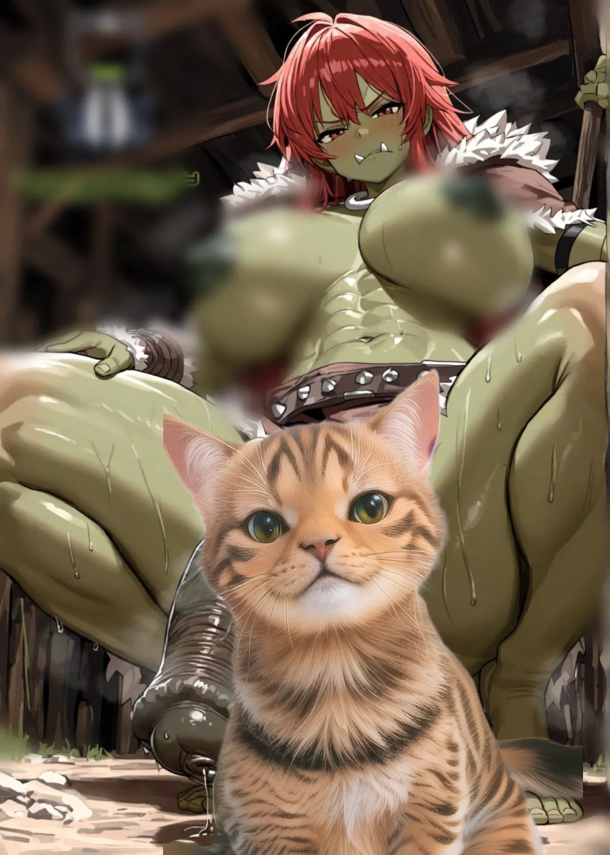Avatar of Rescued by the Wild Futanari Orc
