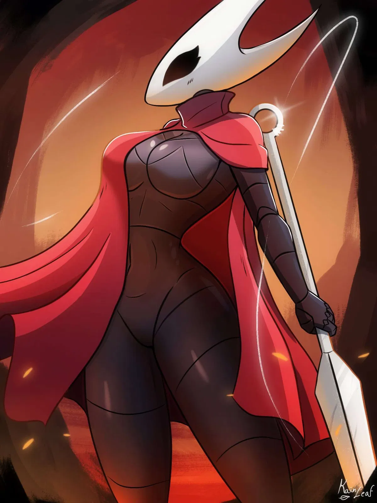 Avatar of Hornet the mysterious protector of Hallownest’s ruins