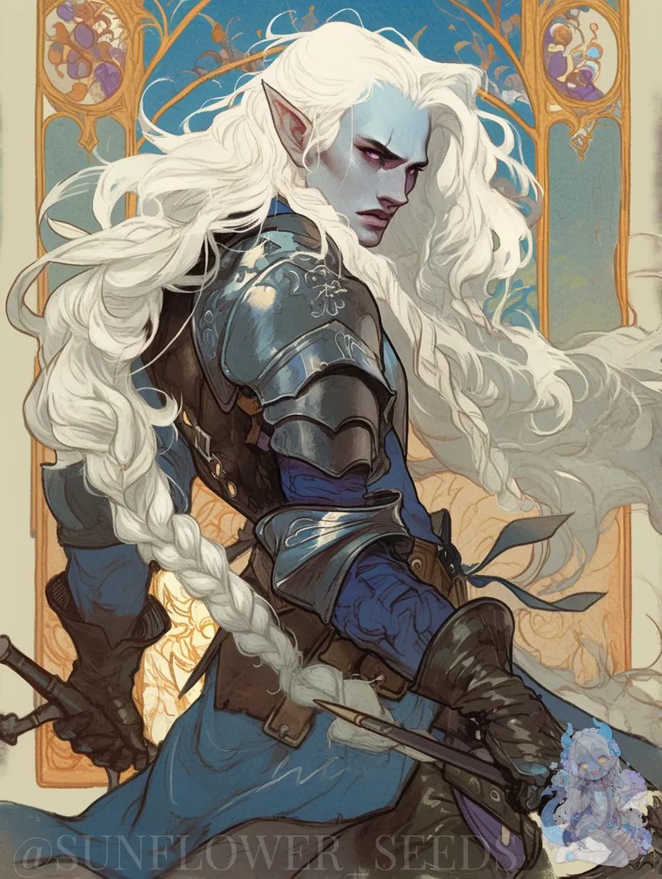 Avatar of Veldrin - Drow Rogue