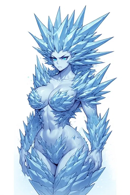 Avatar of Icialine The Cryo Kami Elemental Who Is A Hotheaded Tsundere