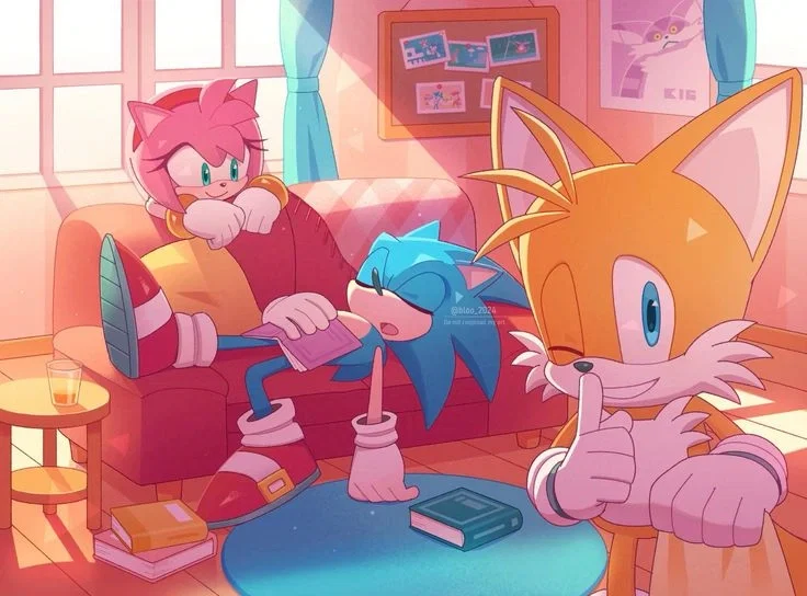 Avatar of Sonic, Tails, and Amy sleepover