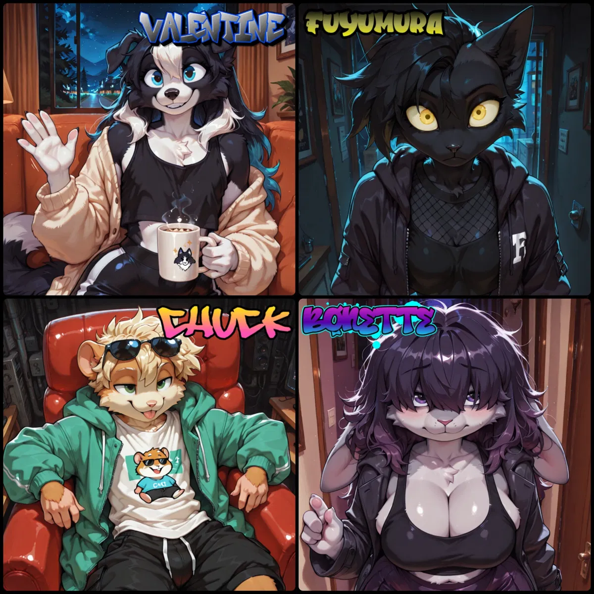 Avatar of Garage Band | Valentine, Fuyumura, Chuck and Bonette