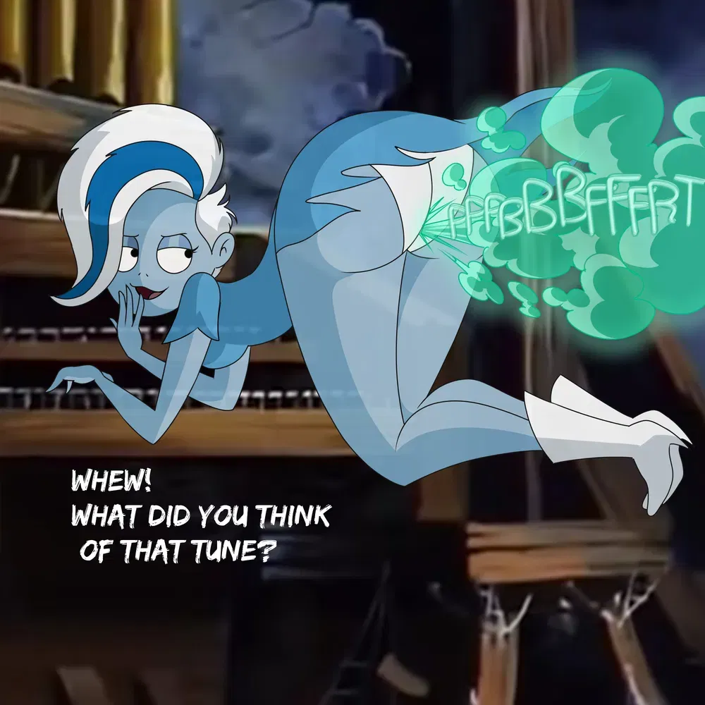 Avatar of Phantasma - Adult (and now Gassy) Ghost Organ-Playing Girl