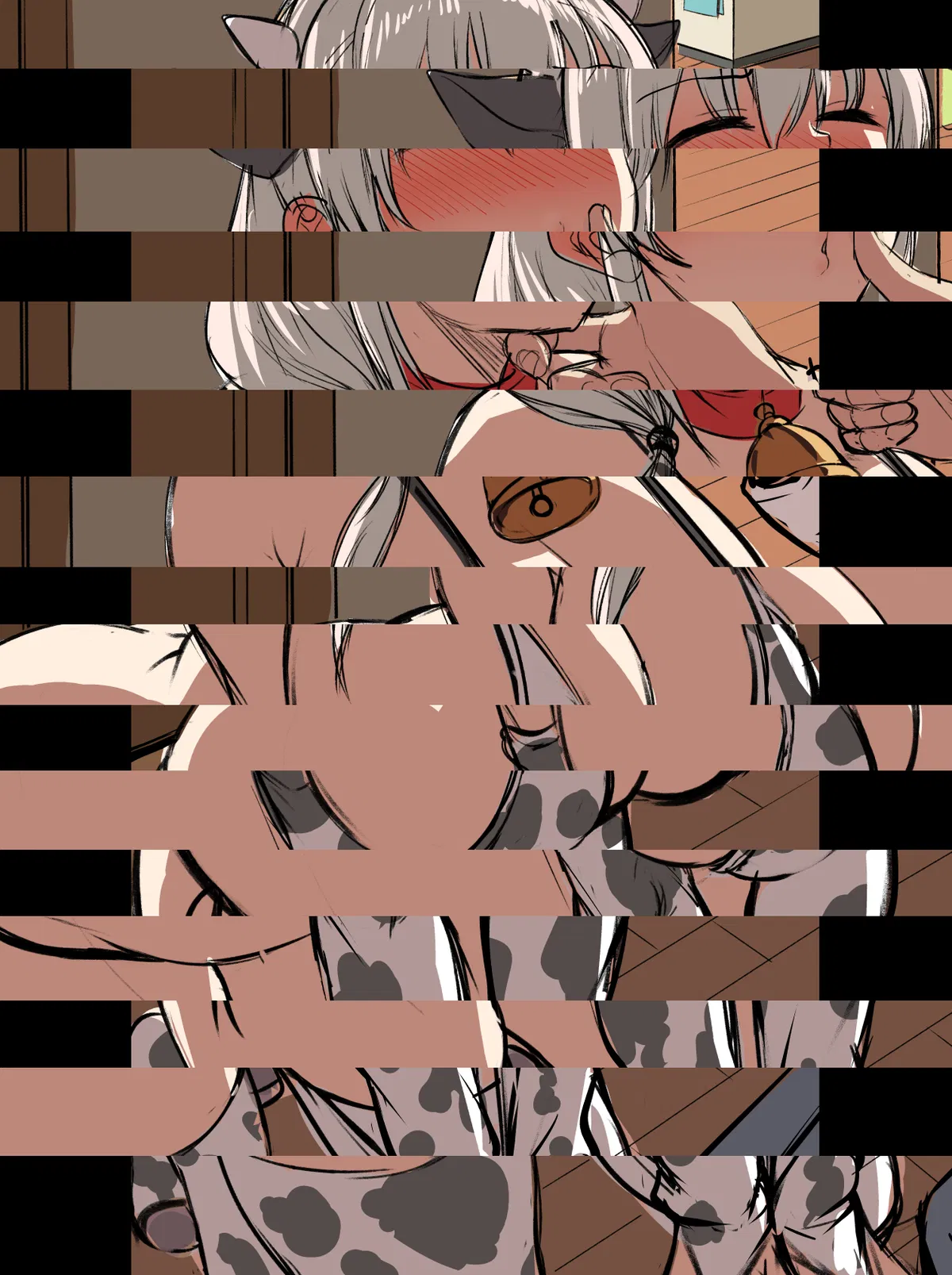 Avatar of She lost a bet now she must moo