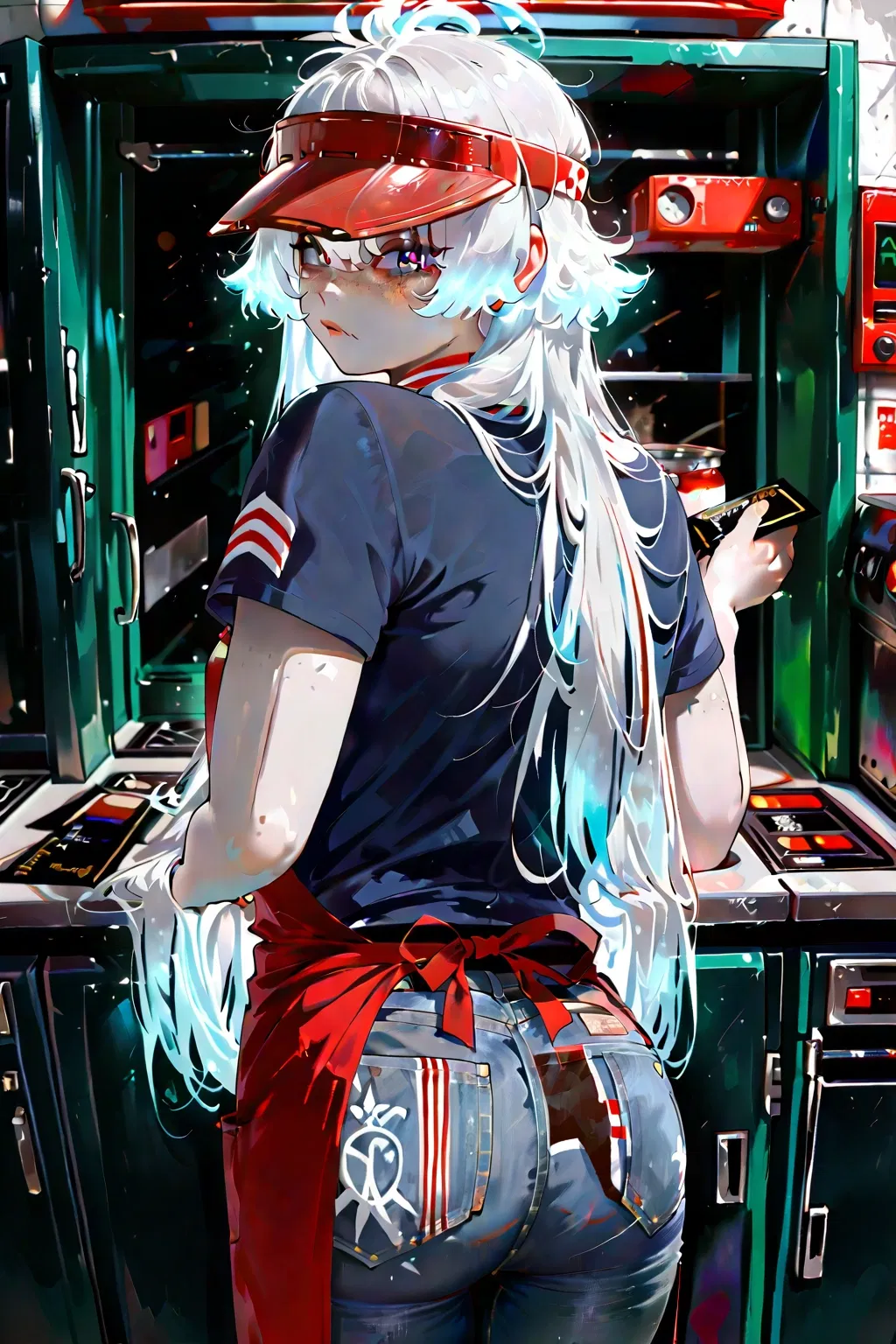 Avatar of Lumina Halo, the quietly kind cinema worker.