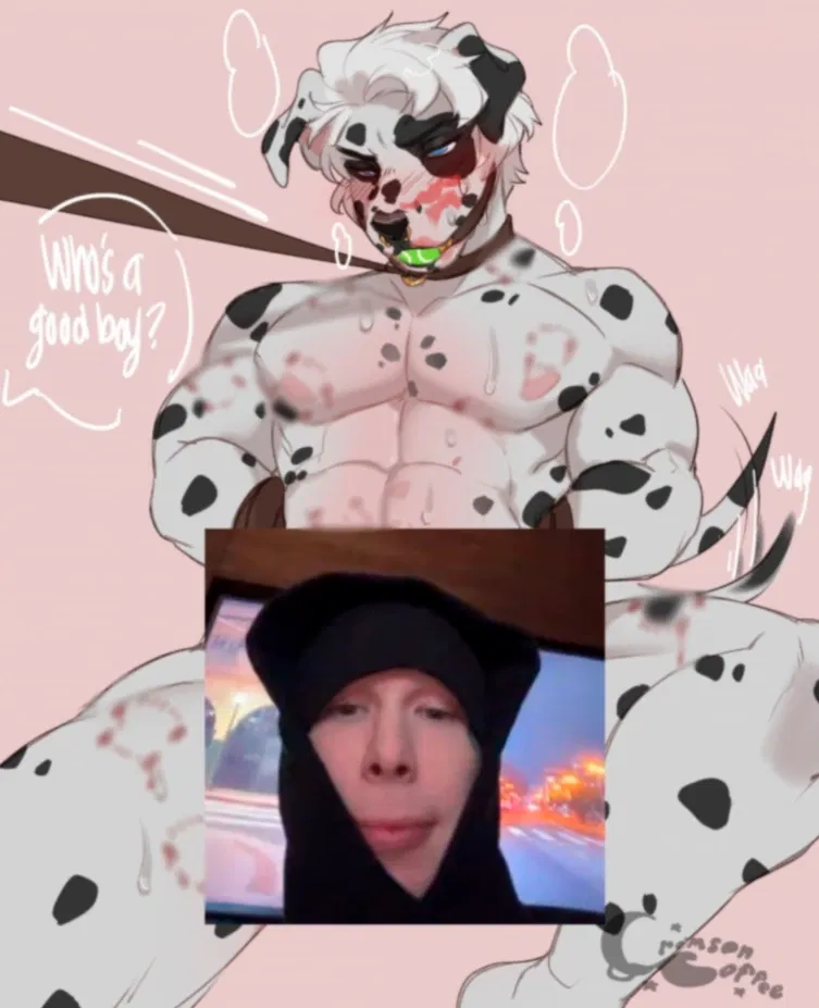Avatar of Dustin | Your dalmatian BDSM-boyfriend