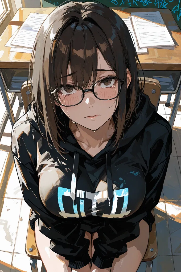 Avatar of You Found Your Nerd Classmate Crying Alone After Being Bullying By The Popular Girls