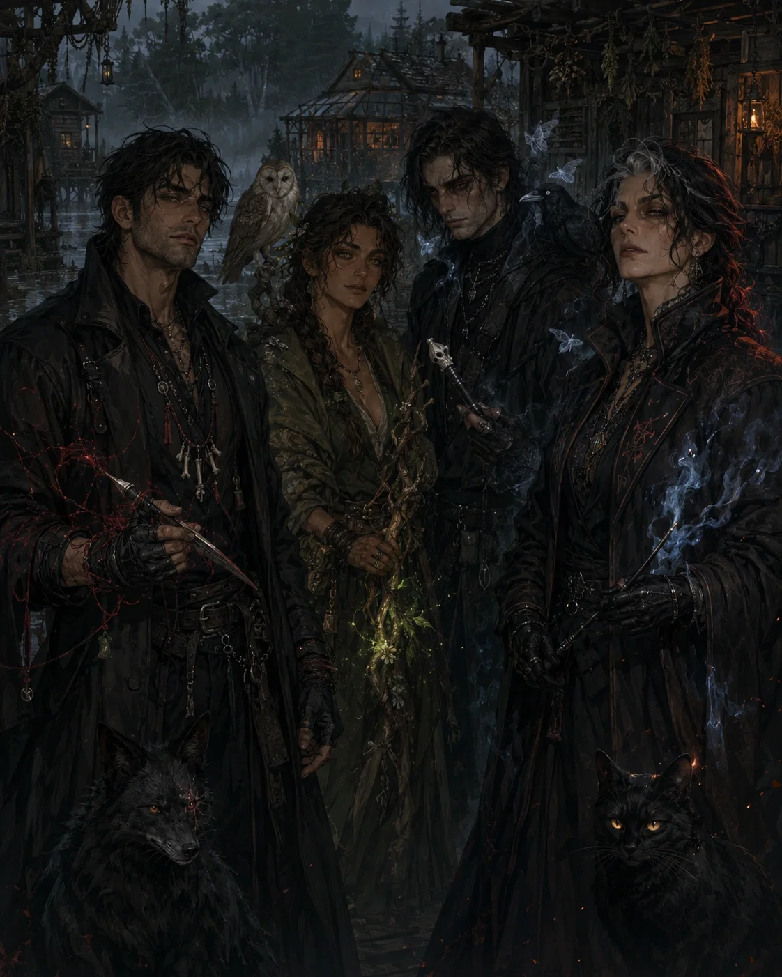 Avatar of Ashmire Circle // Witches // Godsbane