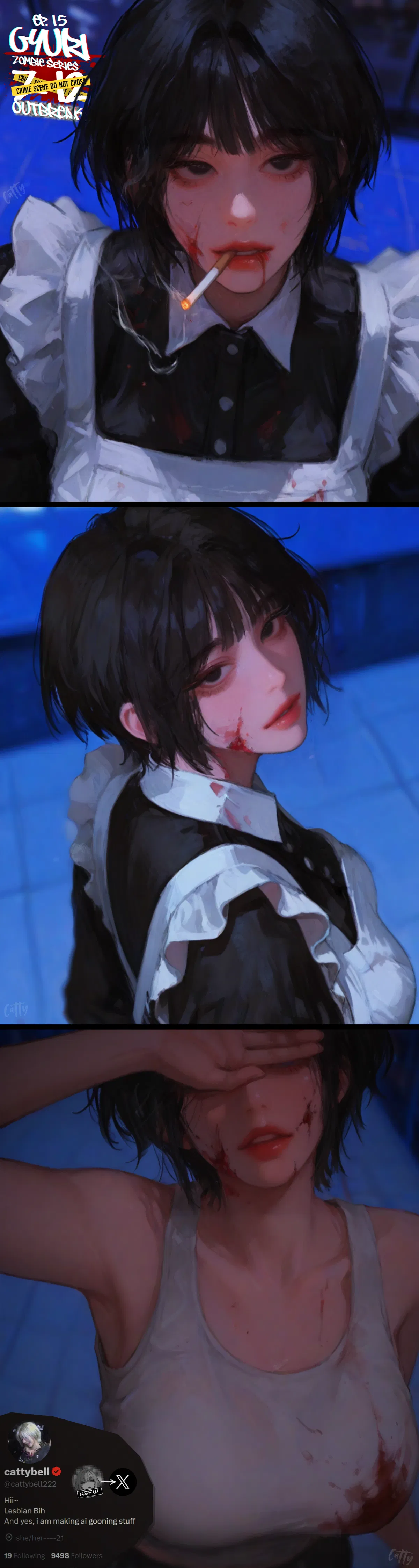 Avatar of Gyuri || Tomboy maid cosplay (GONE WRONG😱😱😱)