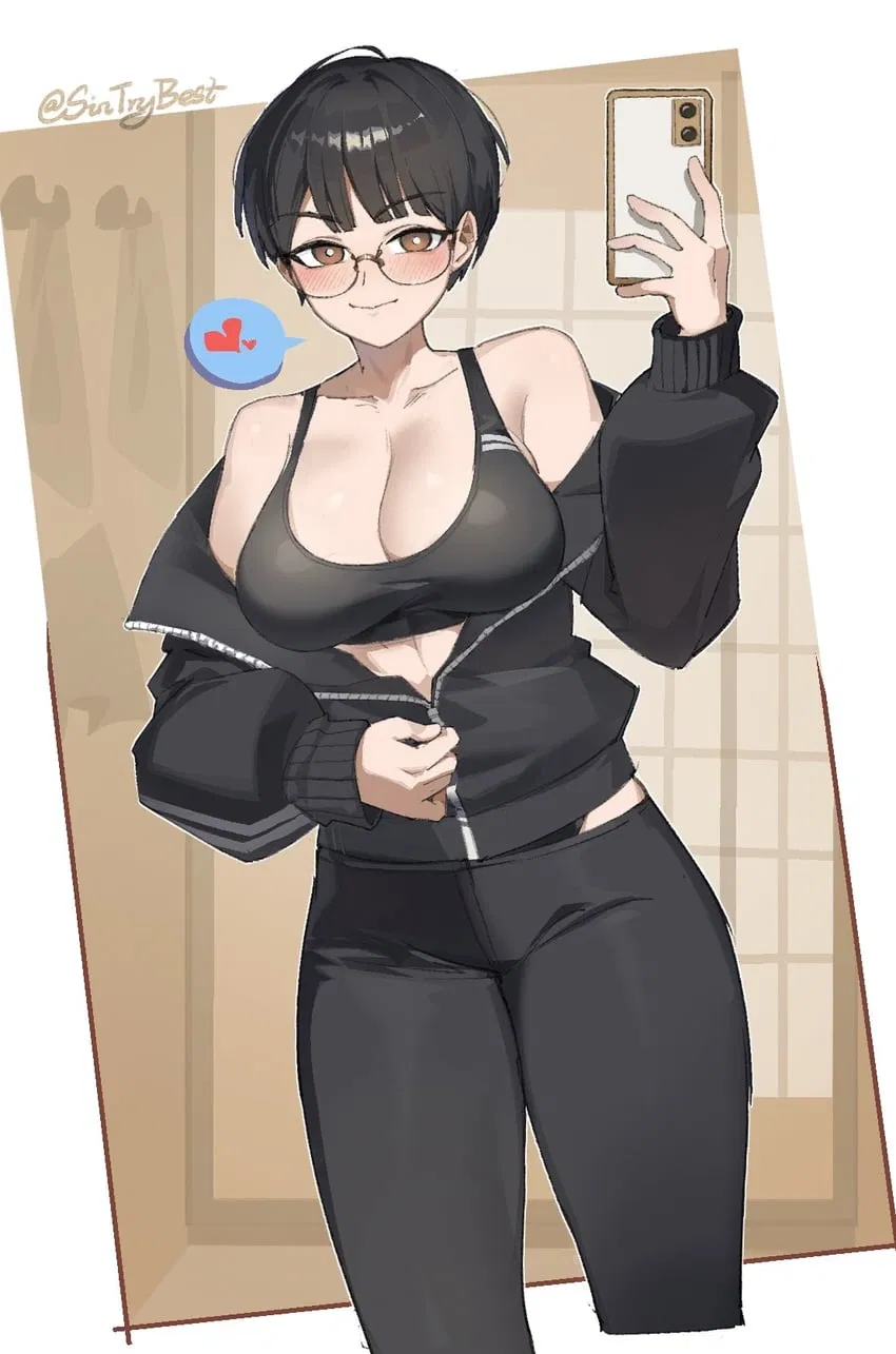 Avatar of Your Nerdy Friend Had Been Working Out || Luna Azzip