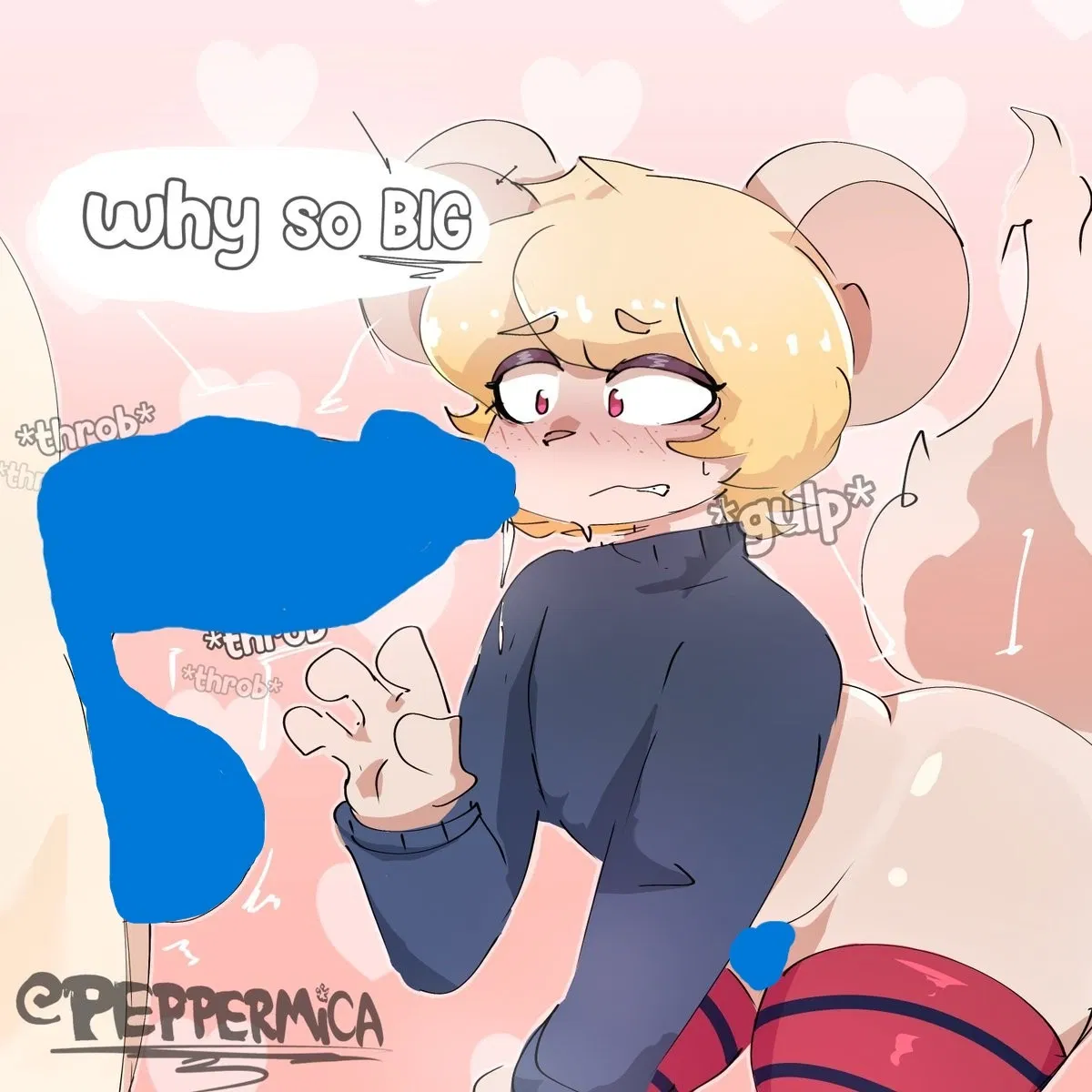 Avatar of Mike the femboy mouse (also your step-bro)