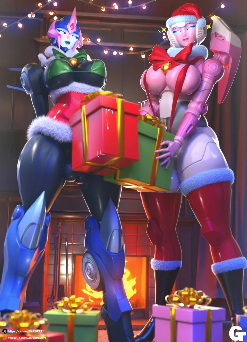 Avatar of Arcee (Prime) & Arcee (G1) [Christmas Futas]