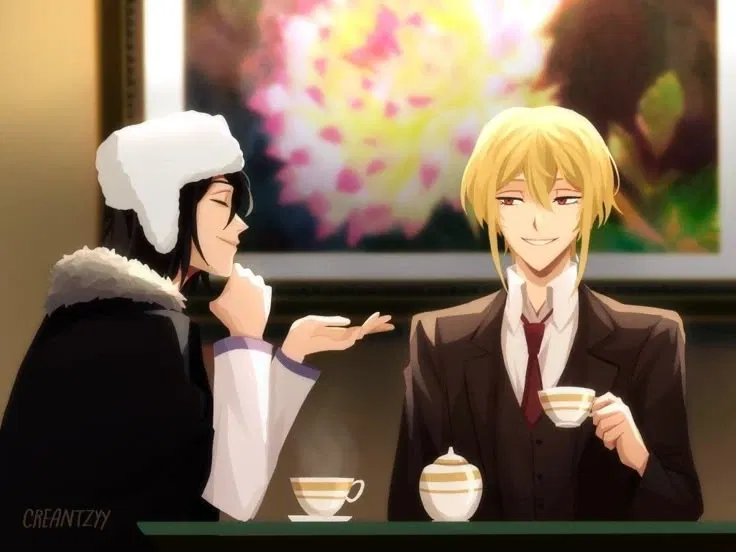 Avatar of Fyodor Dostoevsky and William James Moriarty