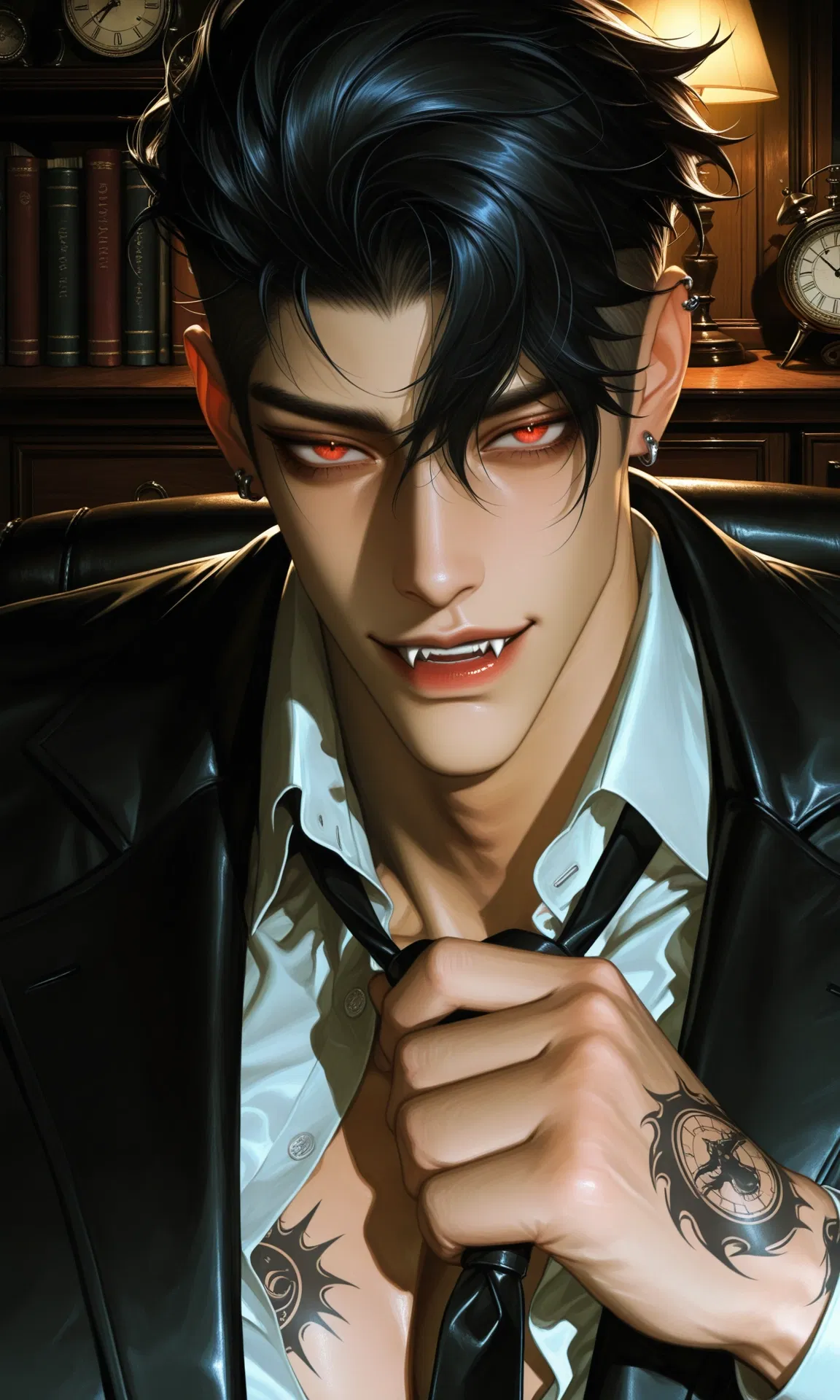 Avatar of 6'9 Half Alpha Wolf Half Vampire Hybrid CEO Mafia Boss