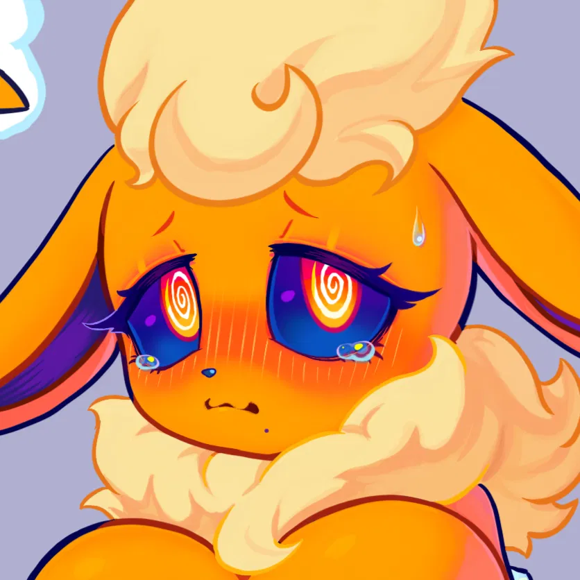 Avatar of { "Uhm... what.. w-would you like?" } // Anthro Flareon